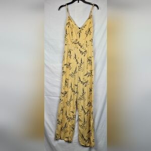 Forever 21 Women's Floral Spaghetti Strap Jumpsuit Sz S  Fairycore Coquette‎